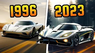 Evolution of Koenigsegg (Animation)