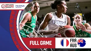France v Australia - Full Game - FIBA Women's Olympic Qualifying Tournament 2 2020