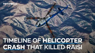 Timeline of helicopter crash that killed Iranian President Raisi
