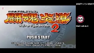 (1)新日本プロレス 闘魂炎導2 (N64)