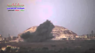 شام ريف حماة الطيران الروسي يستهدف بالصواريخ مدينة مورك 3 12 2015