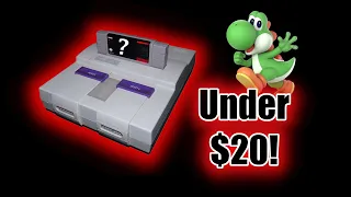 Amazing Cheap SNES Games