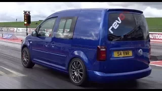 The Quickest VW Caddy Panel Van In The World - 11.12 @ 120mph