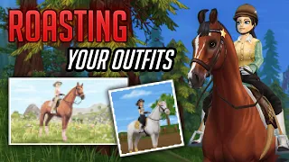Rating Your Star Stable Outfits (more like roasting them) #2 👁️👄👁️