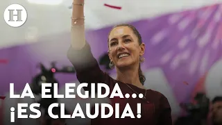 ¡Claudia Sheinbaum defenderá la 4T! Se convierte en la ganadora del proceso interno de Morena