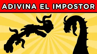 ADIVINA EL IMPOSTOR MALDITO DE AMONG US CON SU SILUETA | ES MUY DIFICIL | JONATHAN GC