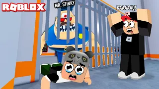 MR. STINKY'nin Hapishanesinden Kaçış - Panda ile Roblox MR. STINKY'S PRISON ESCAPE FIRST PERSON OBBY