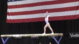 Emily Gaskins - Balance Beam - 2016 P&G Gymnastics Championships – Sr. Women Day 1