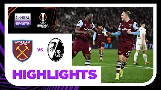 West Ham United v Freiburg | Europa League 23/24 | Match Highlights