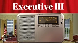Eton Grundig Executive Traveler III AM FM LW Shortwave Portable Radio Review