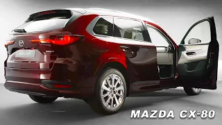 2025 Mazda CX-80 – Exterior and Interior / Modern Family SUV