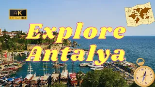 Antalya Travel Guide 2023 4k - Best Places to Visit in Antalya Turkey in 2023