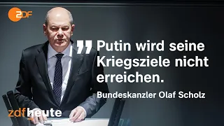 Regierungserklärung und Bundestags-Debatte zum Ukraine-Krieg und seinen Folgen | Heute im Parlament