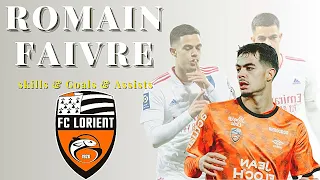 Romain Faivre bienvenue au FC Lorient ⚪️ compétences & buts & passes décisives