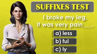 Suffixes | English Vocabulary Test