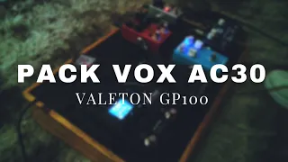 Pack Vox AC30 || Valeton GP100 C/pedais