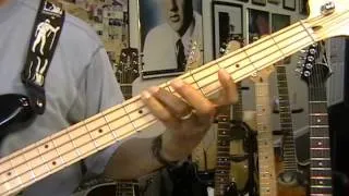 How To Play Super Easy Walking Electric Bass Exercise Bass Guitar @EricBlackmonGuitar