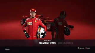 F1 2018 - Sebastian Vettel at Abu Dhabi GP