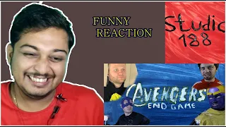 Avengers: Endgame. Low cost version | Funny Reaction | Studio188 #FILMPICK