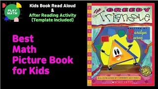 Animated Kids Book Read Aloud | Greedy Triangle by Marylin Burns [Geometry]