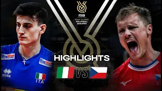 🇮🇹 ITA vs. 🇨🇿 CZE - Highlights | Men's OQT 2023