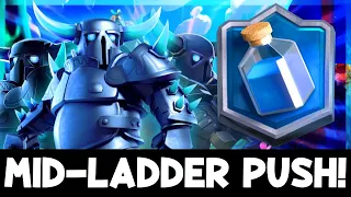 😉MID-LADDER PUSH 6600 TO 6900-CLASHROYALE!😉