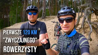 Zabrałem "typowego rowerzystę" na pierwsze 120 km.