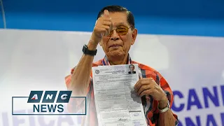 Enrile contracts COVID-19, now in hospital | ANC