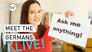 Meet the Germans Live with Rachel Stewart | Ask Me Anything | DW Euromaxx