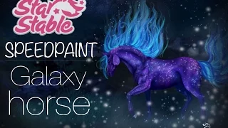 SSO | Speedpaint - Galaxy horse