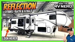 Crazy Layout with Surprising Features!! 2023 Grand Design Reflection 311BHS Fifth Wheel