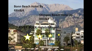 Bonn Beach Olimpos River Rock Кемер! Не бронируй номер не посмотрев это видео!!! Август 2023