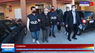 Cosenza: la polizia arresta il “re” delle truffe online, il 63enne si nascondeva a Roma.