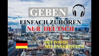 GEBEN  100 PHRAZEN    A1→B1  LISTENING AND UNDERSTANDING GERMAN FOR BEGINNERS  verb100+