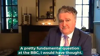 BBC Chairman Richard Sharp Gets Drilled by John Nicolson