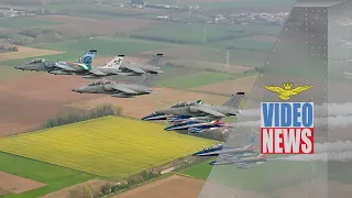 La cerimonia di phase out del velivolo AMX - Video News Aeronautica Militare