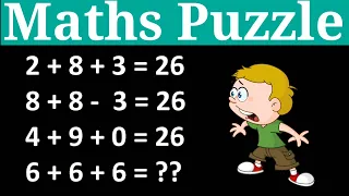 Amazing Maths Puzzle | How to solve maths puzzle | Maths Puzzle | imran sir maths