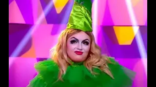 Juriji Der Klee's Roast being the best of the night 01:27 minutes straight (Drag Race España S2E8)