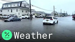 Tropical Storm Fay: Heavy Wind and Rain Triggers Flash Flooding in Parts of New Jersey