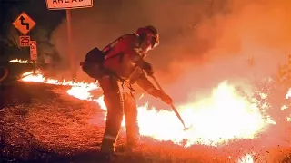 Crews Battle Tubbs Fire Threatening Calistoga