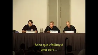 Hellboy: Comic-Con 2002 com Guillermo del Toro, Ron Perlman e Mike Mignola (Legendado PTBR)