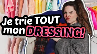 ON DÉMENAGE! *je trie TOUT mon DRESSING!