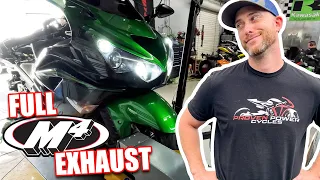 2019 Kawasaki ZX-14r With FULL M4 Exhaust Hits The Dyno!!!