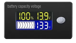 TUTORIAL:How to set up the battery capacity voltage meter? For DIY. #subscribe. Beginner's guide.