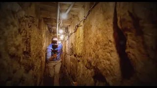 Underground Journey from the City of David to the Temple Mount Foundation Stones