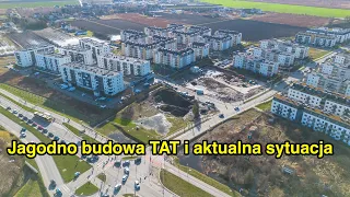 Budowa Trasy Autobusowo-Tramwajowej na Jagodno, Stan prac Luty 2024