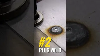 Three Types of MIG Welds Every Beginner Should Know! #Shorts