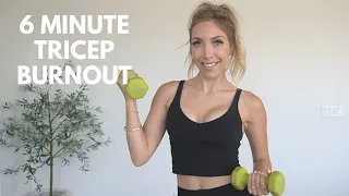 6 MINUTE TRICEP BURNOUT