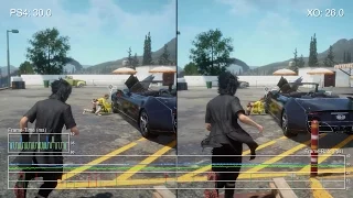 Final Fantasy 15 Demo 2.0 PS4 vs Xbox One Gameplay Frame-Rate Test