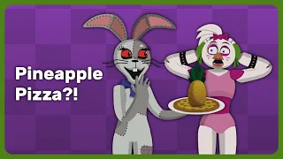 Glamrock Chica and the Pineapple Pizza [FNAF Security Breach Animation]